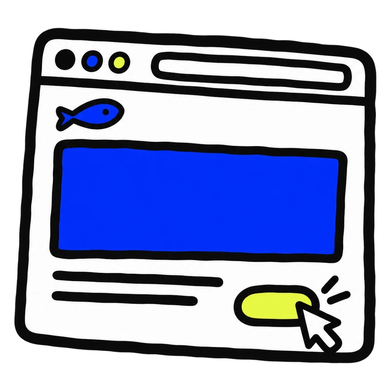 Illustration d'une page web